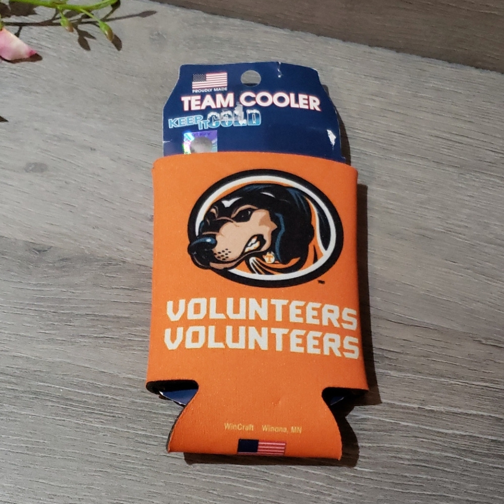Tennessee Volunteers team can cooler football orange